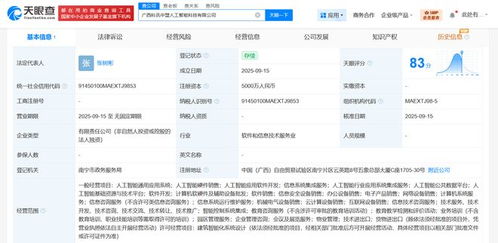 科大訊飛在廣西成立人工智能科技公司，發力信息系統集成服務